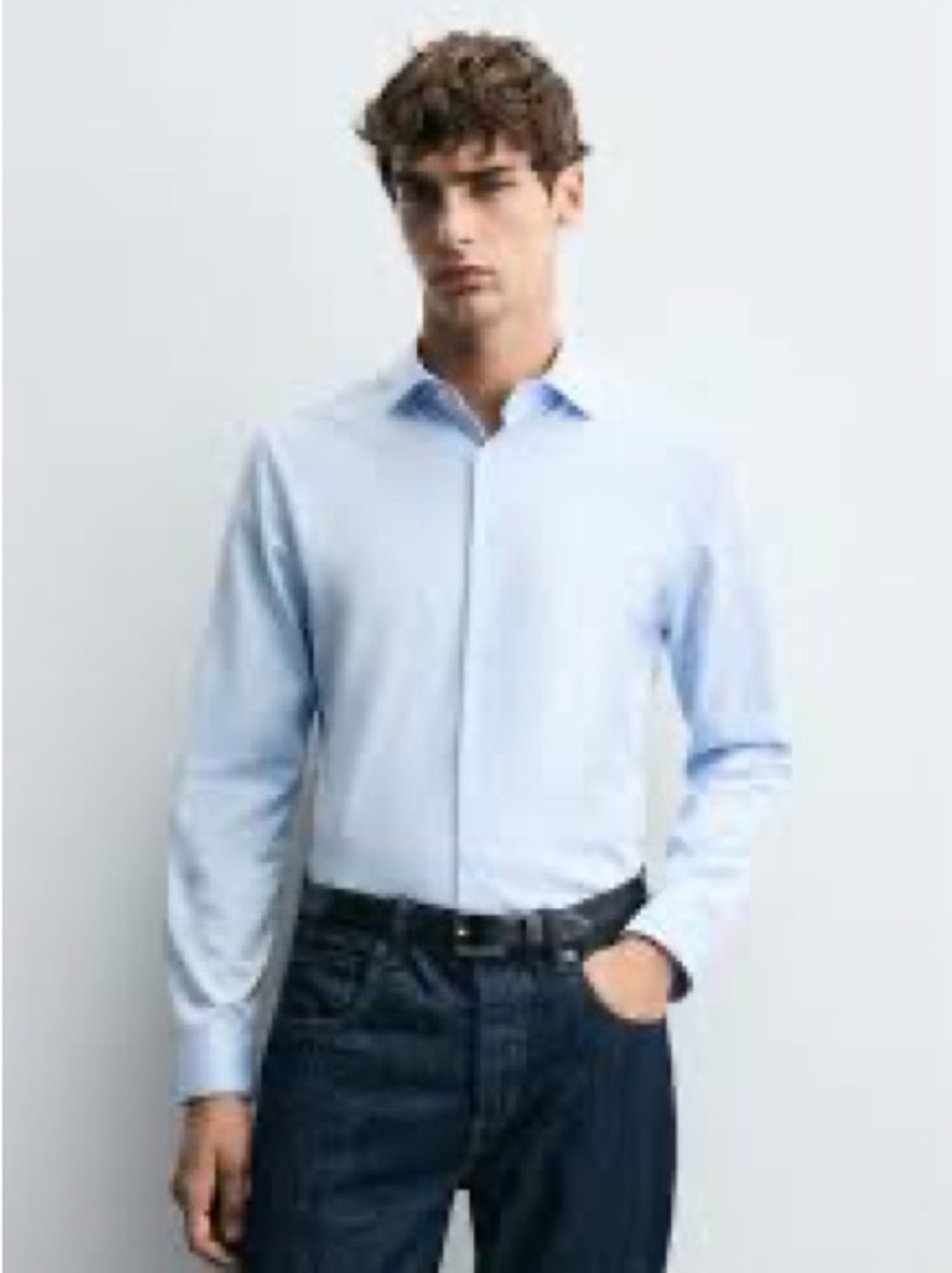 ZARA Men’s Slim Fit Shirts Bundle (2) Size Medium